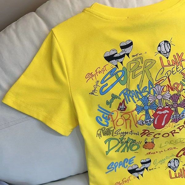 【大特価】クロムハーツ グラフィックプリント Tシャツ コピー Kuk55640